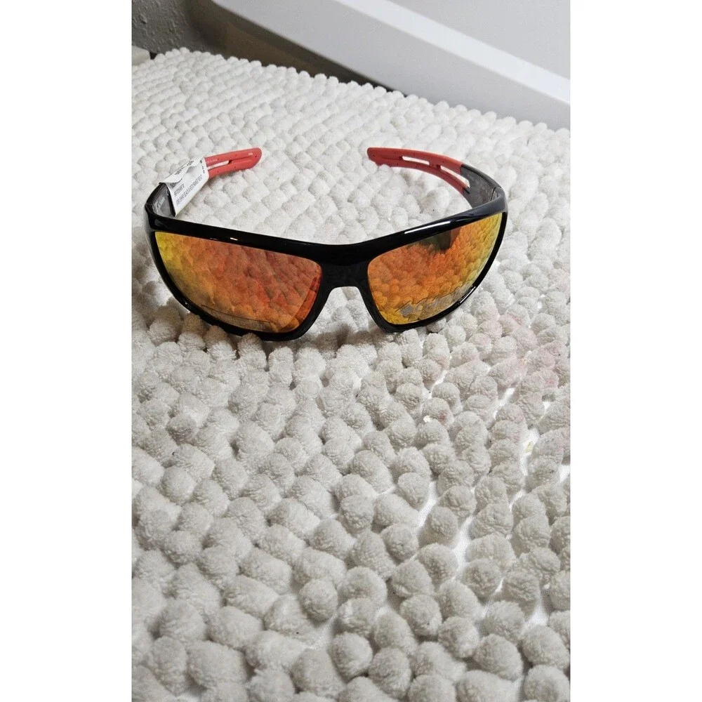 Columbia Extended Size Polarized Sunglasses Matte Black Frame
